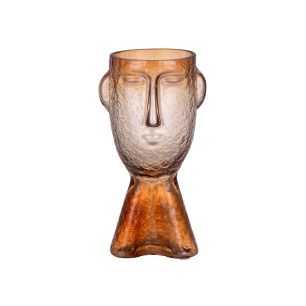 Vase Jamy orange h23 d11cm (cc)