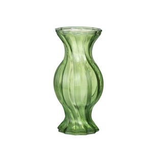 Vase Tamaris vert h28,5 d14cm
