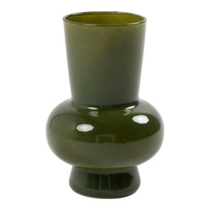 Vaas Bo olijfgroen h18 d11,5cm