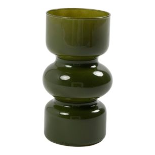 Vaas Lars olijfgroen h18 d10cm