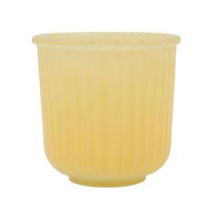 Vase Sten laiteux anis h12 d12,5cm