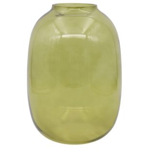 Vase Koen olive h25 d8x17cm (cc)