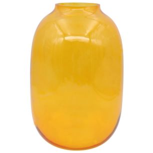 Vase Koen yellow h29,7 d9,2x19cm (cc)