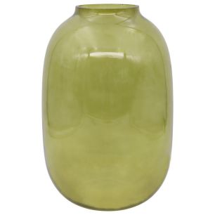 Vase Koen olive h29,7 d9,2x19cm (cc)