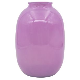Vase Teun laiteux lavande h25,5 d8,5x17cm