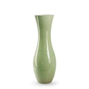 Vase 'sylvana' green shiny h50 cm