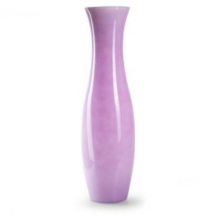 Vase 'sylvana' lilac shiny h70 cm