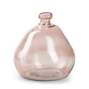 Bottle 'saar' pink h18 d17 cm