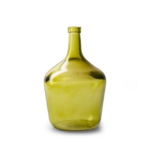 Bottle 2 liter 'jacob' green h25 d16 cm