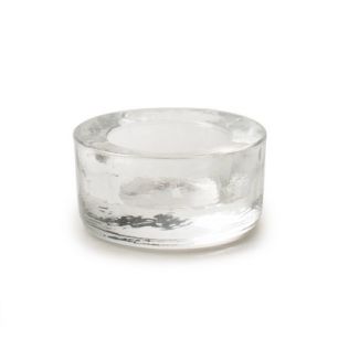 Theelichthouder 'dorian' h3,5 d6,5 cm