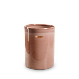 Zzing cylinder 'duncan' pink h21 d15 cm