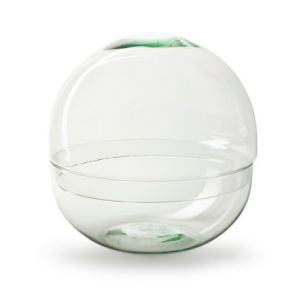 Eco bowl with lid 'biodome' h28 d28 cm