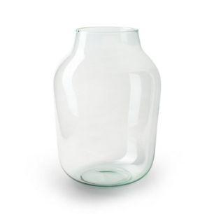 Flowervase clear h32,5 d23 cm