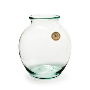 Eco round vase 'bolloz' h32 d28,5 cm