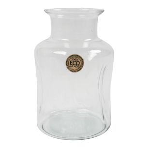 Eco vaas met deuken 'nobles' h25,5 d17 cm - no labeling
