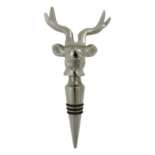 Wine stopper deer smooth 20cm