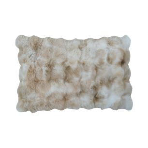 big cushion teddy bubble beige 40x60cm