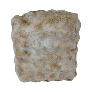 hocker teddy bubble beige 40x40x45cm