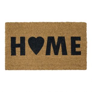 deurmat kokos home hart 75cm