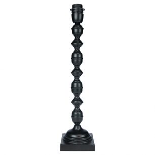 pied de lamp ornement noir 50cm