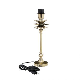 lamp base palm champagne gold 42cm*