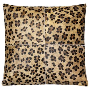 *kissen kuh leopard 45x45cm*
