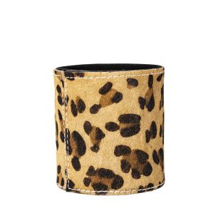 *bleistiftbecher kuh leopard 10cm*
