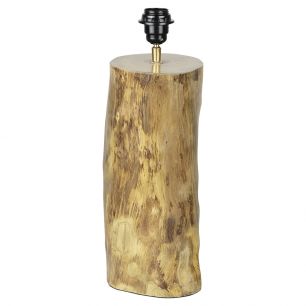 lamp base eucalyptus tree trunk 35cm