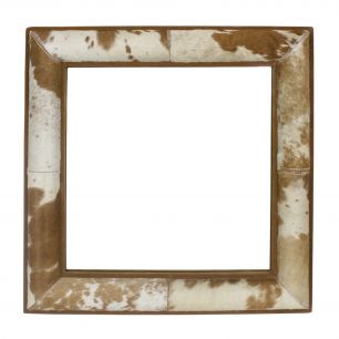 mirror square cow brown/white 50x50cm (bos taurus taurus)