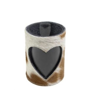 wind light cow heart brown/white 15cm (bos taurus taurus)