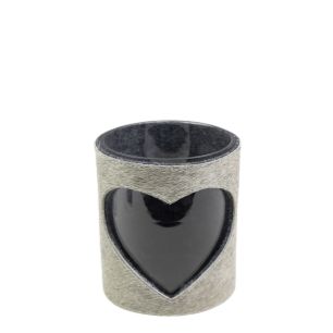 wind light cow heart grey 10cm (bos taurus taurus)