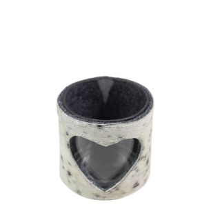 wind light cow heart black/white 10cm (bos taurus taurus)