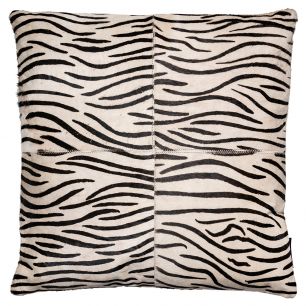 *kissen kuh zebra 45x45cm*