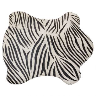 *tischset kuh form zebra 30x48cm*
