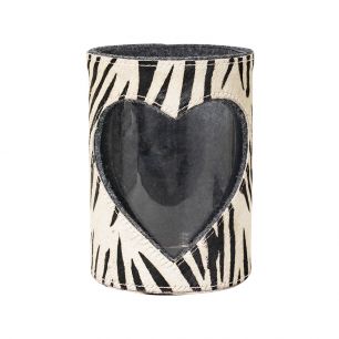 *wind light cow heart zebra 20cm (bos taurus taurus)*