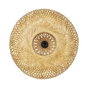 bamboo wall lamp 32cm (incl. elec. wire)*