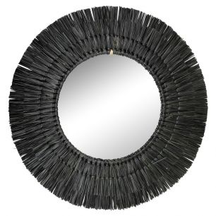 seagrass mirror black 60cm*