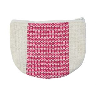Tasje Waffle roze 15x20cm