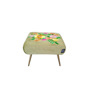 Hocker Joy olive green 52x40x40cm