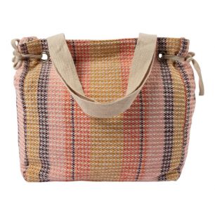 Travelbag Waffle orange 35x35x15cm