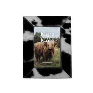 photo frame cow black 15x10cm (bos taurus taurus)