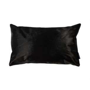 kussen koe uni zwart 30x50cm