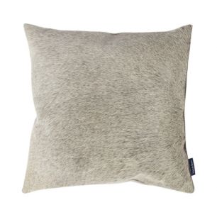 cushion cow plain grey 45x45cm (bos taurus taurus)