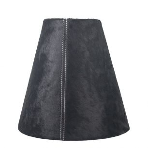 lampshade cow black 26cm