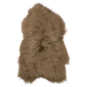 peau mouton islande camel 100-110cm