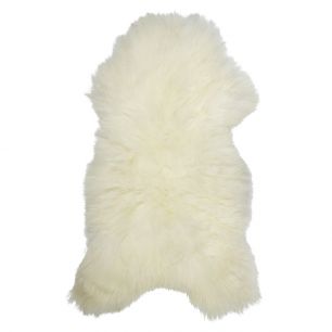 peau mouton islande blanc 100-110cm