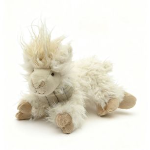 Knuffel Alpaca off white 18cm