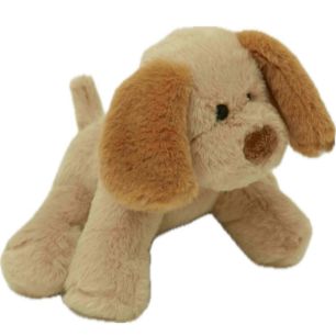Knuffel Hond beige 20cm