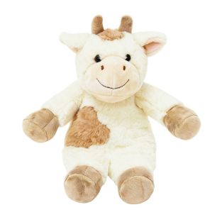 Cuddly Toy cow off white 28cm