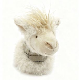 Wandkop Alpaca off white 20cm